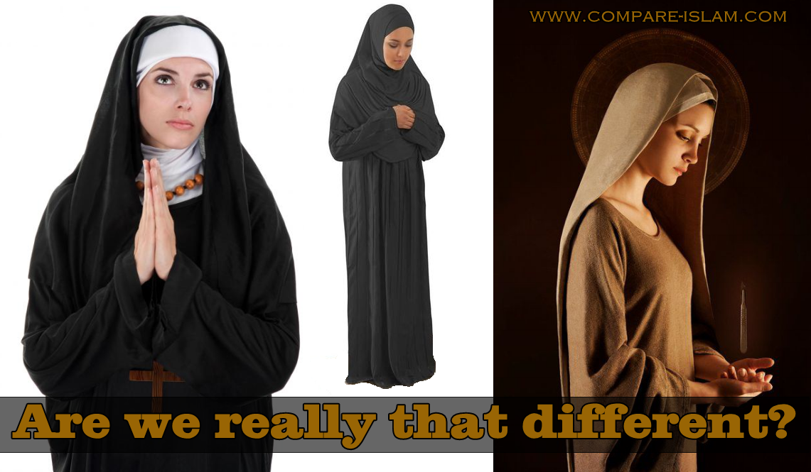 Gelovige werk Ervaren persoon De hoofddoek en vrome kleding - Compare-Islam
